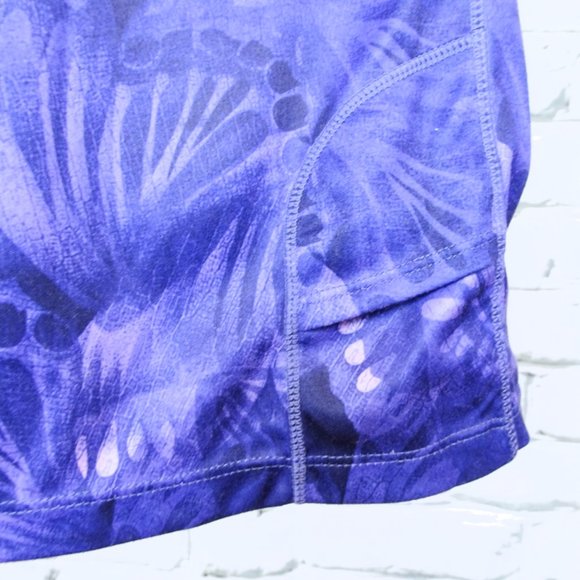 Saucony Purple Butterfly Running Top - Picture 7 of 8